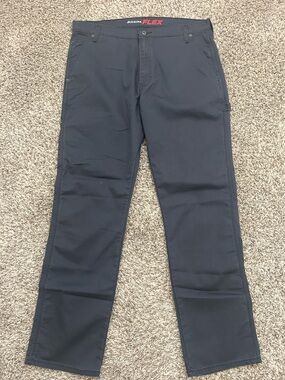 NWOT Dickies Carpenter Pants Flex Blue Regular Fit Utility Twill Men’s 38x34